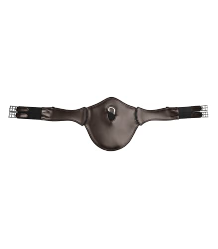 WALDHAUSEN Ledersattelgurt mit Elastik- und Bauchlatz, 140 cm, braun WALDHAUSEN Ledersattelgurt mit Elastik- und Bauchlatz, 140 cm, braun von WALDHAUSEN