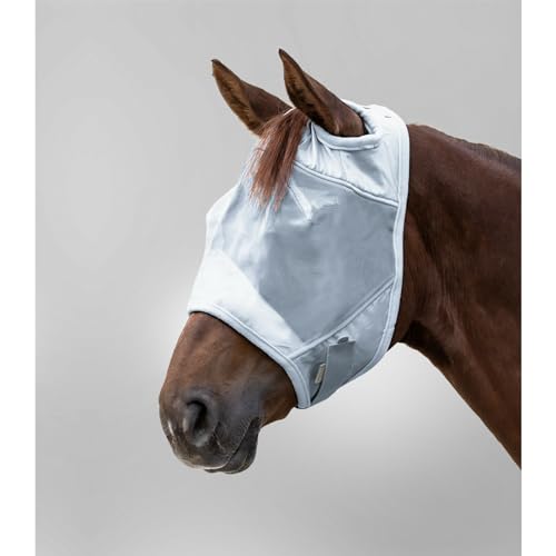 Waldhausen Fliegenmaske Premium ohne Ohrenschutz, Silbergrau, Shetty von WALDHAUSEN