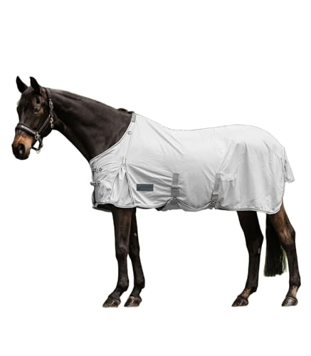 Waldhausen Fliegendecke Protect mit Bauchgurt, Silbergrau/grau, 135 cm Waldhausen Fliegendecke Protect mit Bauchgurt, Silbergrau/grau, 135 cm von WALDHAUSEN