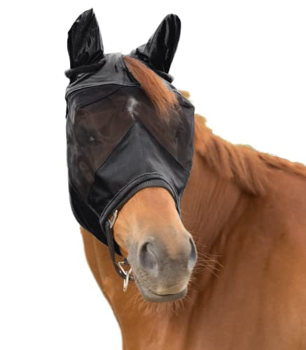 Waldhausen Fliegenmaske Premium 3 in 1, schwarz, VB Waldhausen Fliegenmaske Premium 3 in 1, schwarz, VB von WALDHAUSEN