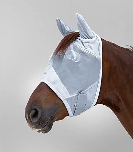 Waldhausen Fliegenmaske Premium mit Ohrenschutz, Silbergrau, Shetty Waldhausen Fliegenmaske Premium mit Ohrenschutz, Silbergrau, Shetty von WALDHAUSEN