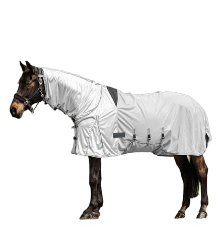 Waldhausen Ekzemer-Fliegendecke Protect, Silbergrau/grau, 115 cm von WALDHAUSEN