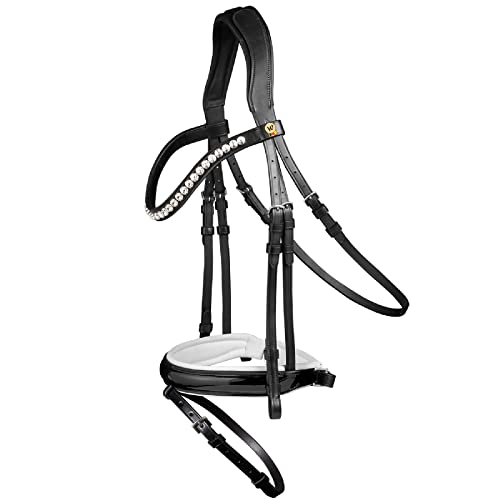 WALDHAUSEN Waldhausen S-Line Trensenzaum Timeless, WB, schwarz WALDHAUSEN Waldhausen S-Line Trensenzaum Timeless, WB, schwarz von WALDHAUSEN