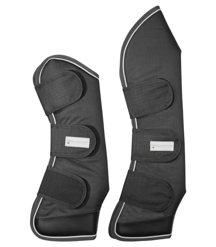 WALDHAUSEN Transportgamaschen Comfort Line, schwarz/weiß, Pony WALDHAUSEN Transportgamaschen Comfort Line, schwarz/weiß, Pony von WALDHAUSEN