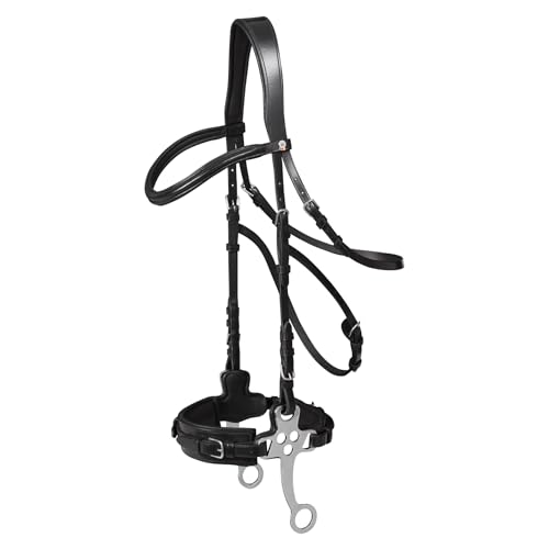 WALDHAUSEN Trensenzaum X-Line Hackamore, schwarz, VB WALDHAUSEN Trensenzaum X-Line Hackamore, schwarz, VB von WALDHAUSEN