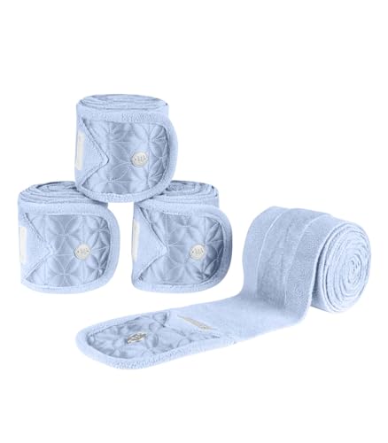 Waldhausen Fleecebandagen Rom, Pastellblau von WALDHAUSEN