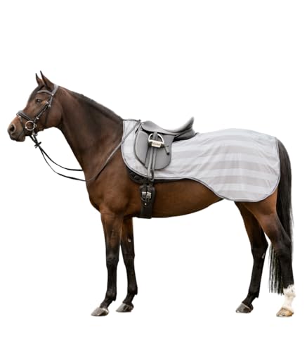 Waldhausen Fliegen-Ausreitdecke Economic, Silbergrau, Pony von WALDHAUSEN