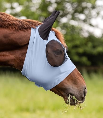 Waldhausen Fliegenmaske Puck, Pastellblau, Pony Waldhausen Fliegenmaske Puck, Pastellblau, Pony von WALDHAUSEN