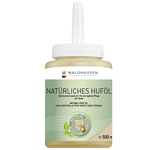 Waldhausen Natürliches Huföl mit Pinsel, 500 ml von WALDHAUSEN