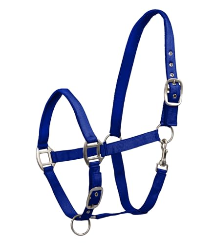 Waldhausen Perlonhalfter Satin, saphirblau, Shetty Waldhausen Perlonhalfter Satin, saphirblau, Shetty von WALDHAUSEN