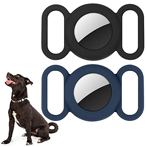 Airtag Hundehalsband,Silikonhülle für GPS Tracking Finder,Schutzhülle Kompatibel mit Apple Airtag,Sicherheit und Anti-Lost Airtag Hundehalsband,Silikonhülle für GPS Tracking Finder,Schutzhülle Kompatibel mit Apple Airtag,Sicherheit und Anti-Lost von WALLFID
