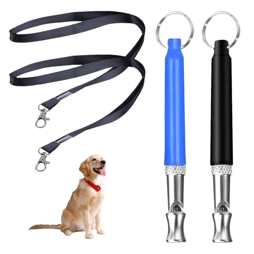 2Stück Hundepfeife Rütter Rückruf,Hundepfeife Hochfrequenz Lautlos,High-Frequency Quiet Adjustable Barking With Lanyard Hundepfeife Lautlos,Vielseitig Erziehungshilfen Für Klicker Hunde (Schwarz Blau) 2Stück Hundepfeife Rütter Rückruf,Hundepfeife Hochfrequenz Lautlos,High-Frequency Quiet Adjustable Barking With Lanyard Hundepfeife Lautlos,Vielseitig Erziehungshilfen Für Klicker Hunde (Schwarz Blau) von WANTUSHUI