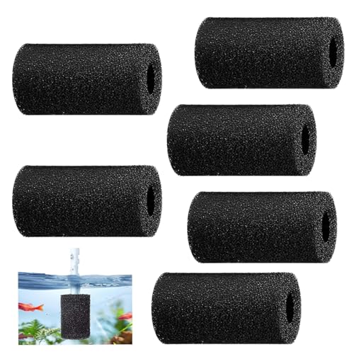 6Stück Filterschwamm Aquarium,Schwammfilter Aquarium,Ersatz-filterschwämme,Filter Guard Filterschutz,Schwarz Vorfilter-Schwamm Filter Zubehör,Geeignet Für Den Aquarium Schutz Von Fischen Garnelen L 6Stück Filterschwamm Aquarium,Schwammfilter Aquarium,Ersatz-filterschwämme,Filter Guard Filterschutz,Schwarz Vorfilter-Schwamm Filter Zubehör,Geeignet Für Den Aquarium Schutz Von Fischen Garnelen L von WANTUSHUI