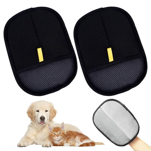 WANTUSHUI 2 Stück Generisch Fell Magnet Handschuh,Fellmagnet Fellwunderbürste,Handschuh Tierhaarentfernung,Pet Handschuhe,Katzehaarentferner Handschuh Katzenhaare,Katzenhandschuh WANTUSHUI 2 Stück Generisch Fell Magnet Handschuh,Fellmagnet Fellwunderbürste,Handschuh Tierhaarentfernung,Pet Handschuhe,Katzehaarentferner Handschuh Katzenhaare,Katzenhandschuh von WANTUSHUI