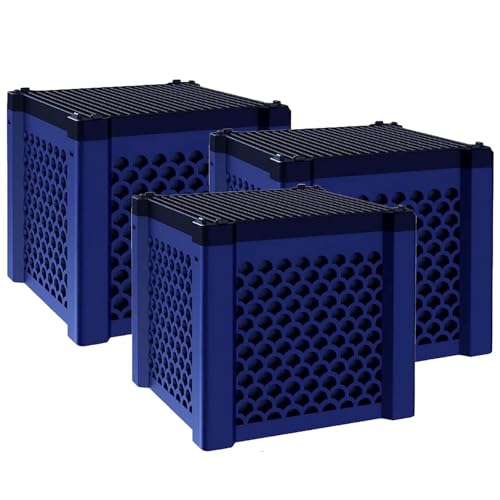 Aktivkohle Aquarium, 2025 Nue Aktivkohle Pferde,Eco-Aquarium Wassertrog Purifier Cube,Clever Cube Aktivkohle Aquarium, Aktivkohlefilter Pferdetränke,Für Teiche,Aquarium,Vorratstank (3pcs) von WANWEN