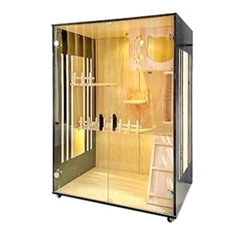 Katzenhaus katzenvilla Cat Villa Platte Seite transparent Luxus Katzenhaus Katzen Brutkäfig Katzenausstellungsschrank Katzenbett Cat Haustier Schrank Katzenraum Katzenhütte Katzenhaus katzenvilla Cat Villa Platte Seite transparent Luxus Katzenhaus Katzen Brutkäfig Katzenausstellungsschrank Katzenbett Cat Haustier Schrank Katzenraum Katzenhütte von WAOCEO