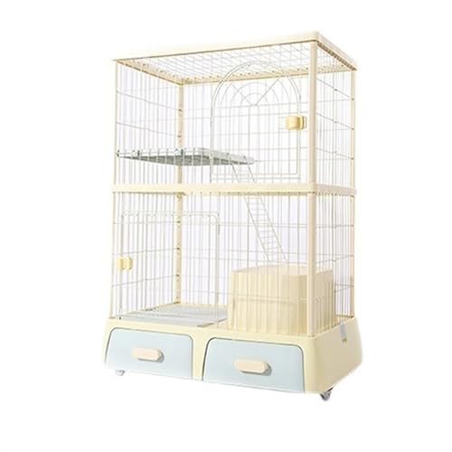 Katzenhaus katzenvilla Katzenkäfig Haushalt Indoor Katzenvilla Katzenhaus Extra großer Freiraum mit Katzentoilette Katzennest Integrierte Katzentoilette DREI Etagen Katzenhütte (Color : 94x64x124.7cm Katzenhaus katzenvilla Katzenkäfig Haushalt Indoor Katzenvilla Katzenhaus Extra großer Freiraum mit Katzentoilette Katzennest Integrierte Katzentoilette DREI Etagen Katzenhütte (Color : 94x64x124.7cm von WAOCEO