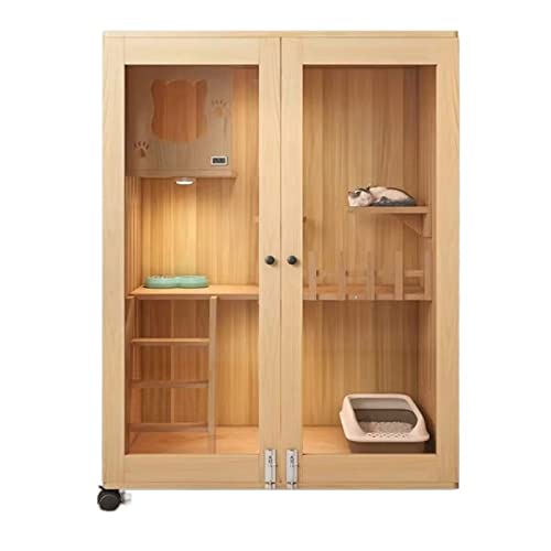 Katzenhaus katzenvilla Katzenkäfig Zuhause Katzenstreu Doppeldecker-Katzenvilla Katzenhaus Innen-Katzenhaus Geschlossener Katzenschrank Katzenhaus aus Holz Katzenhütte Katzenhaus katzenvilla Katzenkäfig Zuhause Katzenstreu Doppeldecker-Katzenvilla Katzenhaus Innen-Katzenhaus Geschlossener Katzenschrank Katzenhaus aus Holz Katzenhütte von WAOCEO