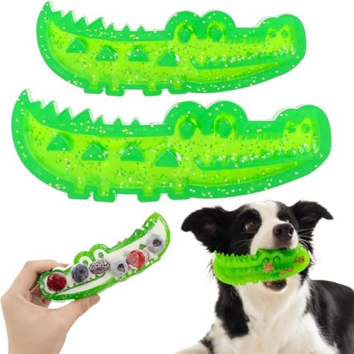 Krokodil for Kauen und Apportieren for langsames Füttern, Puzzlespielzeug for Hunde mit langsamer Fütterung, Hundespielzeug mit Alligator-Leckerli-Spender hält sie beschäftigt, Alligator-Kauspielzeug Krokodil for Kauen und Apportieren for langsames Füttern, Puzzlespielzeug for Hunde mit langsamer Fütterung, Hundespielzeug mit Alligator-Leckerli-Spender hält sie beschäftigt, Alligator-Kauspielzeug von WAQQYS