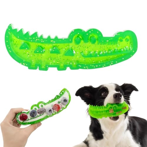 Krokodil for Kauen und Apportieren for langsames Füttern, Puzzlespielzeug for Hunde mit langsamer Fütterung, Hundespielzeug mit Alligator-Leckerli-Spender hält sie beschäftigt, Alligator-Kauspielzeug Krokodil for Kauen und Apportieren for langsames Füttern, Puzzlespielzeug for Hunde mit langsamer Fütterung, Hundespielzeug mit Alligator-Leckerli-Spender hält sie beschäftigt, Alligator-Kauspielzeug von WAQQYS