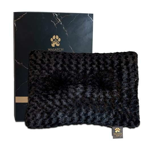WASATCH PUP Hundebett, 800 g/m² Mikrofaser, PVC-Fleece mit Kunststoff-Punktstoff, perfektes Haustierbett für Ihr Lieblingstier, Bett für Hunde mit den Maßen 46 x 67 x 6 cm, Vibrant Life Hundebett, WASATCH PUP Hundebett, 800 g/m² Mikrofaser, PVC-Fleece mit Kunststoff-Punktstoff, perfektes Haustierbett für Ihr Lieblingstier, Bett für Hunde mit den Maßen 46 x 67 x 6 cm, Vibrant Life Hundebett, von WASATCH PUP
