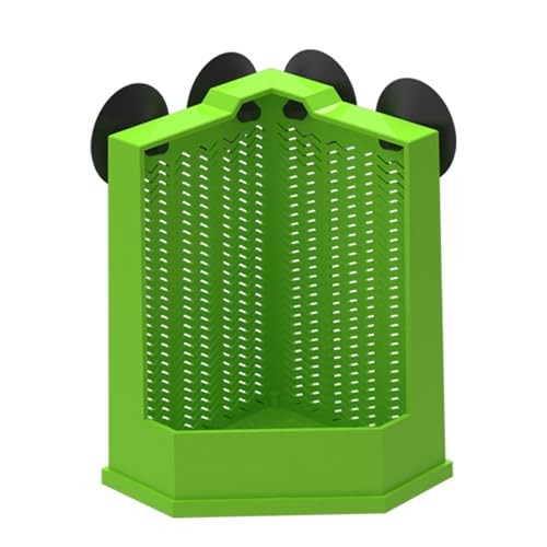 WASTEBIN Eck Futterbox Für Reptilien Mit Saugnäpfen Wandmontierte Terrarien Futterschale Für Eidechsen Heimtierbedarf WASTEBIN Eck Futterbox Für Reptilien Mit Saugnäpfen Wandmontierte Terrarien Futterschale Für Eidechsen Heimtierbedarf von WASTEBIN