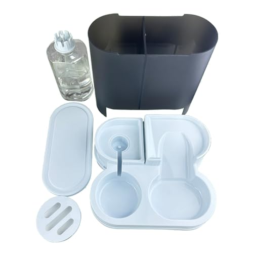 WASTEBIN Große Kapazität Pet Feeder Mit Wasser Dispenser Kleine Hund Katzen Futter Schüssel Automatische Wasser Dispenser Bewässerung Fütterung Versorgung WASTEBIN Große Kapazität Pet Feeder Mit Wasser Dispenser Kleine Hund Katzen Futter Schüssel Automatische Wasser Dispenser Bewässerung Fütterung Versorgung von WASTEBIN