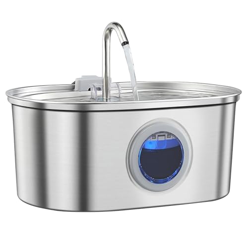 WASTEBIN Automatischer Wasserbrunnen Futternapf Trinknapf Große Kapazität Trinkwasserspender WASTEBIN Automatischer Wasserbrunnen Futternapf Trinknapf Große Kapazität Trinkwasserspender von WASTEBIN