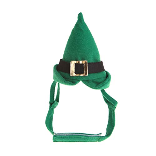 WASTEBIN Haustier Kostüm Kappe Grün Party Cosplay Anziehzubehör Lustiger Dreispitz Für Katzen Und Kleine/mittelgroße Hunde WASTEBIN Haustier Kostüm Kappe Grün Party Cosplay Anziehzubehör Lustiger Dreispitz Für Katzen Und Kleine/mittelgroße Hunde von WASTEBIN