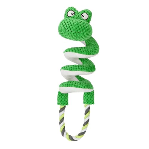 WATERBELINE Crinkle Paper Welpen Kauen Spielzeug Squeaker Interaktives Seilspielspielzeug Für Dentals Healths Und Entertainment von WATERBELINE