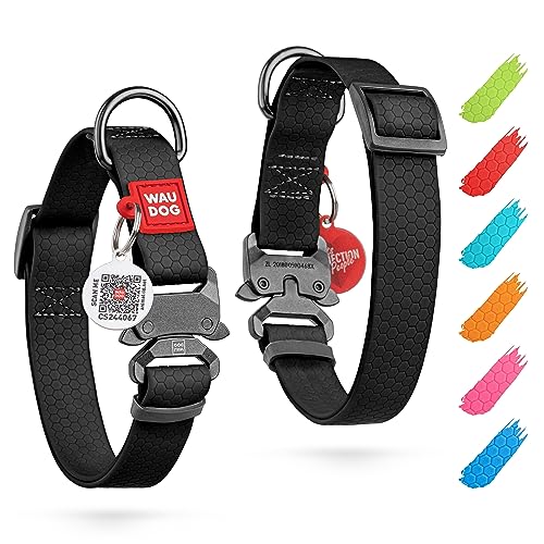WAUDOG Halsband Hund Wasserfest Verstellbares Hundehalsband Große Hunde/Hundehalsband Mittelgroße Hunde Hundehalsband Kleine Hunde Halsbänder & Welpen Halsband/Metall Verschluss WAUDOG Halsband Hund Wasserfest Verstellbares Hundehalsband Große Hunde/Hundehalsband Mittelgroße Hunde Hundehalsband Kleine Hunde Halsbänder & Welpen Halsband/Metall Verschluss von WAUDOG