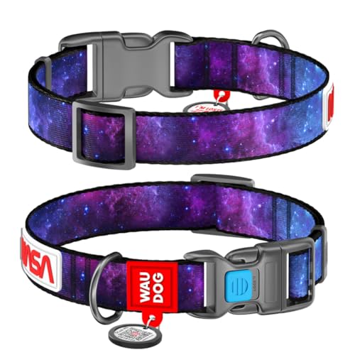 WAUDOG Nylon-Hundehalsband mit Qr-Passport, Kunststoff-Fastex, Größe M, B 20 mm, L 24–40 cm, mehrfarbig WAUDOG Nylon-Hundehalsband mit Qr-Passport, Kunststoff-Fastex, Größe M, B 20 mm, L 24–40 cm, mehrfarbig von WAUDOG