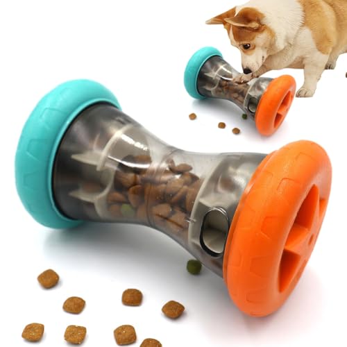 WAVATA Interaktives Hundespielzeug - Hundespielzeug Intelligenz für Hunde mit Slow Feeder, Futterspender, Leckerli-Spender, Perfekt für Indoor & Outdoor, Robustes Lernspielzeug für Alle Hunderassen von WAVATA