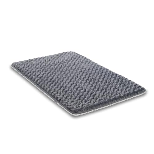 WAYIMPRESS Hundebett für Hundekäfige, hochbelastbar, Schaumstoffunterlage für Hundekäfige, flauschig, weich, rutschfest, waschbar, Hundebett für kleine Hunde, 58,4 x 43,2 cm, Dunkelgrau WAYIMPRESS Hundebett für Hundekäfige, hochbelastbar, Schaumstoffunterlage für Hundekäfige, flauschig, weich, rutschfest, waschbar, Hundebett für kleine Hunde, 58,4 x 43,2 cm, Dunkelgrau von WAYIMPRESS