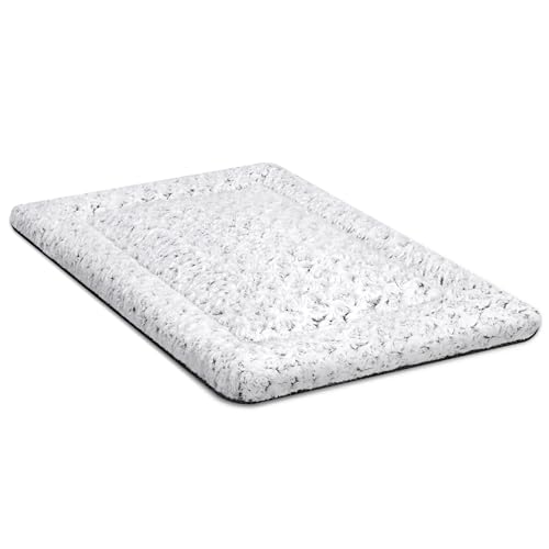 WAYIMPRESS Hundebettunterlage für extra große Hunde, Deluxe-Plüsch, weich, XL-Hundebox-Matte für Haustiere, waschbar, rutschfest, bequem, Hundehütte zum Schlafen von Katzen, 104,1 x 68,6 cm, Grau WAYIMPRESS Hundebettunterlage für extra große Hunde, Deluxe-Plüsch, weich, XL-Hundebox-Matte für Haustiere, waschbar, rutschfest, bequem, Hundehütte zum Schlafen von Katzen, 104,1 x 68,6 cm, Grau von WAYIMPRESS