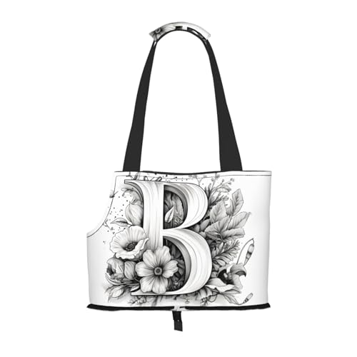 Artistic Letter B Printed Portable Foldable Pet Shoulder Bag, Suitable for Carrying Small Pets Artistic Letter B Printed Portable Foldable Pet Shoulder Bag, Suitable for Carrying Small Pets von WBQLSL