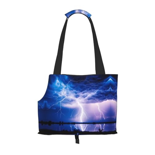 Leichte bedruckte Haustier-Umhängetasche – faltbares Design, kleine Katzen- und Hunde-Reisetasche Leichte bedruckte Haustier-Umhängetasche – faltbares Design, kleine Katzen- und Hunde-Reisetasche von WBQLSL