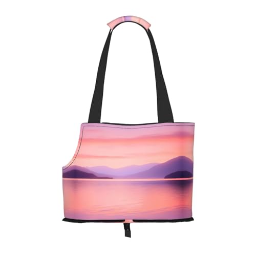 Leise See-Muster Haustier Ausgehen Tasche - Leichte Reise Katze Tasche Atmungsaktive Umhängetasche für kleine Hunde Leise See-Muster Haustier Ausgehen Tasche - Leichte Reise Katze Tasche Atmungsaktive Umhängetasche für kleine Hunde von WBQLSL