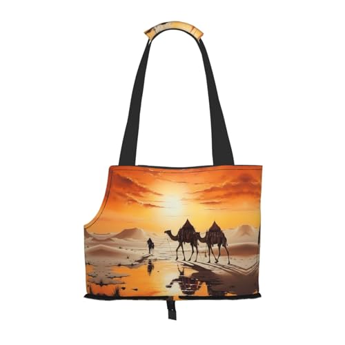 Lok Ling in the Evening Sun Pattern Pet Go Out Bag - Leichte Reise-Katzentasche, atmungsaktive Umhängetasche für kleine Hunde Lok Ling in the Evening Sun Pattern Pet Go Out Bag - Leichte Reise-Katzentasche, atmungsaktive Umhängetasche für kleine Hunde von WBQLSL