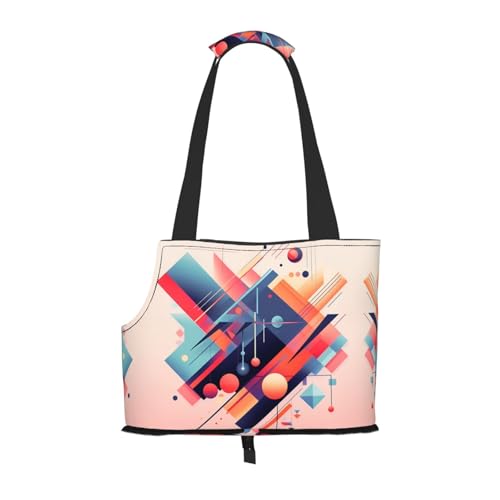 Raster-Muster Haustier Ausgehen Tasche - Leichte Reise-Katzentasche, atmungsaktive Umhängetasche für kleine Hunde Raster-Muster Haustier Ausgehen Tasche - Leichte Reise-Katzentasche, atmungsaktive Umhängetasche für kleine Hunde von WBQLSL