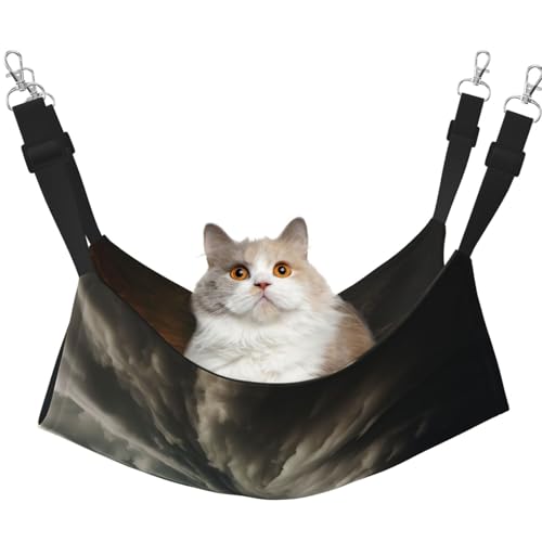 WBQLSL A Tornado is Coming Haustierhängematte mittelgroß bedruckt - Schlafhängematte für Katzen, Frettchen, Welpen, Kaninchen, Kleintiere WBQLSL A Tornado is Coming Haustierhängematte mittelgroß bedruckt - Schlafhängematte für Katzen, Frettchen, Welpen, Kaninchen, Kleintiere von WBQLSL