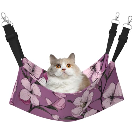 WBQLSL Azalee Motiv Medium bedruckte Haustierhängematte - Schlafhängematte für Katzen, Frettchen, Welpen, Kaninchen, Kleintiere WBQLSL Azalee Motiv Medium bedruckte Haustierhängematte - Schlafhängematte für Katzen, Frettchen, Welpen, Kaninchen, Kleintiere von WBQLSL