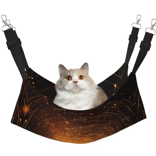 WBQLSL Cosmic Galaxy Große bedruckte Haustierhängematte - Schlafhängematte für Katzen, Frettchen, Welpen, Kaninchen, Kleintiere WBQLSL Cosmic Galaxy Große bedruckte Haustierhängematte - Schlafhängematte für Katzen, Frettchen, Welpen, Kaninchen, Kleintiere von WBQLSL