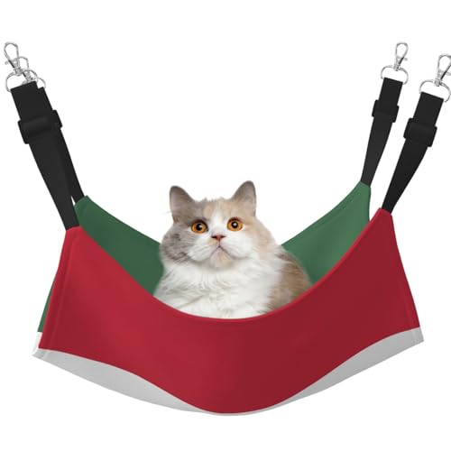 WBQLSL Flagge von Ungarn Große bedruckte Haustierhängematte - Schlafhängematte für Katzen, Frettchen, Welpen, Kaninchen, Kleintiere WBQLSL Flagge von Ungarn Große bedruckte Haustierhängematte - Schlafhängematte für Katzen, Frettchen, Welpen, Kaninchen, Kleintiere von WBQLSL