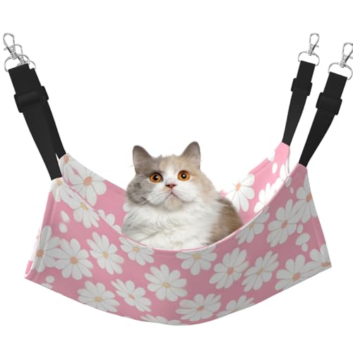 WBQLSL Haustierhängematte mit Kamelienmuster, mittelgroß, bedruckt, für Katzen, Frettchen, Welpen, Kaninchen, Kleintiere WBQLSL Haustierhängematte mit Kamelienmuster, mittelgroß, bedruckt, für Katzen, Frettchen, Welpen, Kaninchen, Kleintiere von WBQLSL