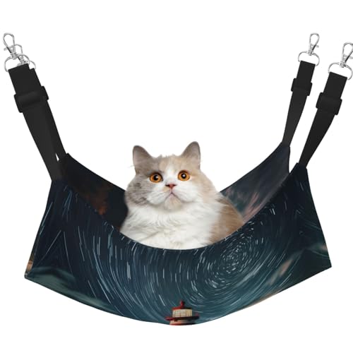 WBQLSL Sea Tower Haustierhängematte für Katzen, Frettchen, Welpen, Kaninchen, Kleintiere, mittelgroß, bedruckt WBQLSL Sea Tower Haustierhängematte für Katzen, Frettchen, Welpen, Kaninchen, Kleintiere, mittelgroß, bedruckt von WBQLSL