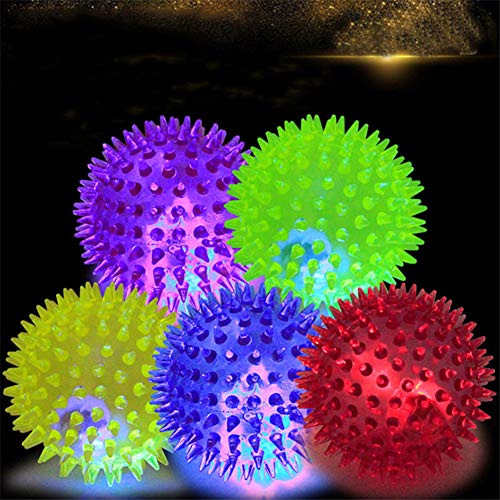 WBTY Durable Pet Puppy Dog Squeaky Chew Ball Toys Flashing Spiky Ball, Spring Ball Flashing Ball PVC Pet Dog Puppy LED Ball Chasing Bounce Spiky Ball WBTY Durable Pet Puppy Dog Squeaky Chew Ball Toys Flashing Spiky Ball, Spring Ball Flashing Ball PVC Pet Dog Puppy LED Ball Chasing Bounce Spiky Ball von WBTY