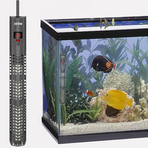 WDEC 300W Aquarium Heizung, Aquarium Heizung mit Temperatur Controller, Aquarium Heizstabr mit LED-Digitalanzeige, Thermostat für Salzwasser-Süßwasser, Digital Fish Tank Heizungmit für WDEC 300W Aquarium Heizung, Aquarium Heizung mit Temperatur Controller, Aquarium Heizstabr mit LED-Digitalanzeige, Thermostat für Salzwasser-Süßwasser, Digital Fish Tank Heizungmit für von WDEC