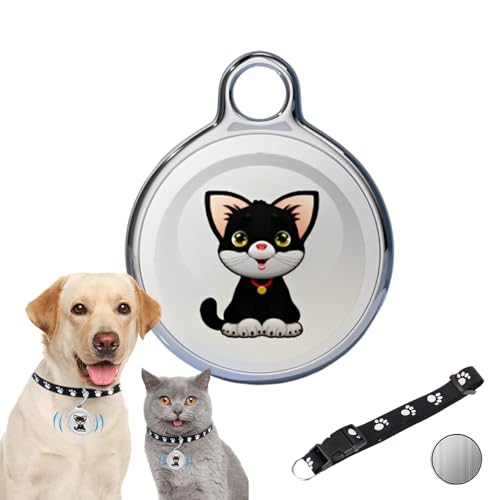 WDKXCN Katzentracker, Mini GPS Tracker für Katzen Hunde, Haustier Tracker für Katzen, Anti Verlust Katze Tracker GPS Halsband für kleine Katzen, Wasserdicht GPS Pet Tracker für Katzen, WDKXCN Katzentracker, Mini GPS Tracker für Katzen Hunde, Haustier Tracker für Katzen, Anti Verlust Katze Tracker GPS Halsband für kleine Katzen, Wasserdicht GPS Pet Tracker für Katzen, von WDKXCN