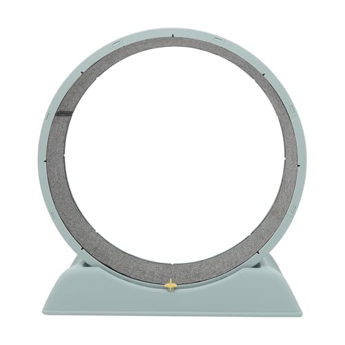 Katzenlaufrad 80cm Durchmesser, Tragkraft 10kg, Geräuscharm mit Sicherheitsschnalle - Trainingsrad für Indoor-Katzen mit Teppich & Spielstab Katzenlaufrad 80cm Durchmesser, Tragkraft 10kg, Geräuscharm mit Sicherheitsschnalle - Trainingsrad für Indoor-Katzen mit Teppich & Spielstab von WDZCZDoo